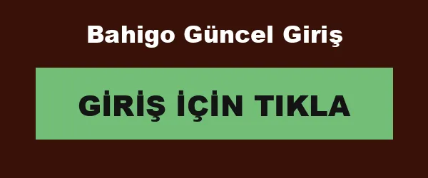 Bahigo Güncel Giriş infografik